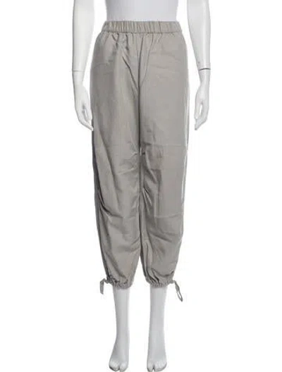 Pre-owned Enza Costa Wide Leg Pants In Grey