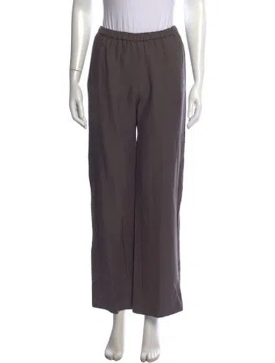 Pre-owned Enza Costa Wide Leg Pants W/ Tags In Grey