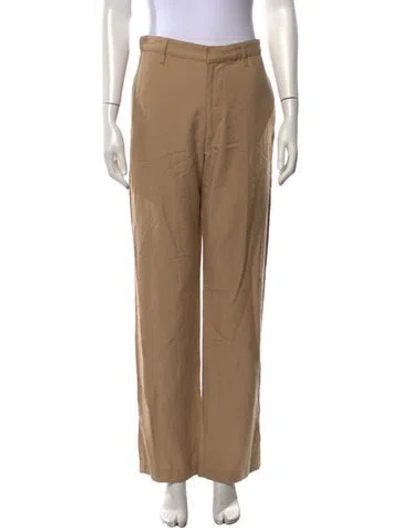 Pre-owned Enza Costa Wide Leg Pants W/ Tags In Neutrals