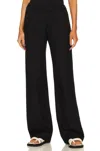 Enza Costa Soft Denim Everywhere Pant In Black