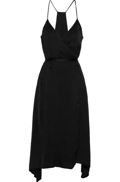 Enza Costa Women's The Wrap Dress In Black
