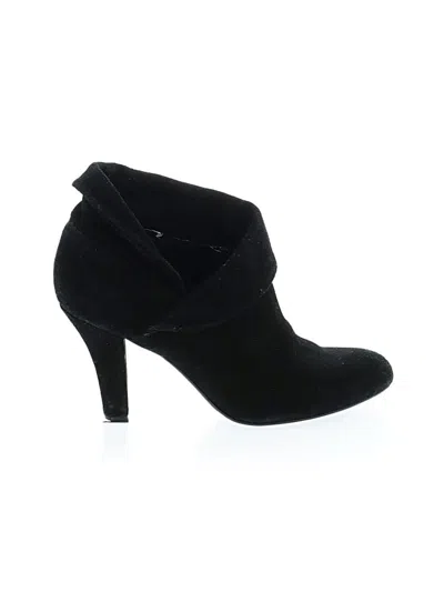 Pre-owned Enzo Angiolini Ankle Boots In Black