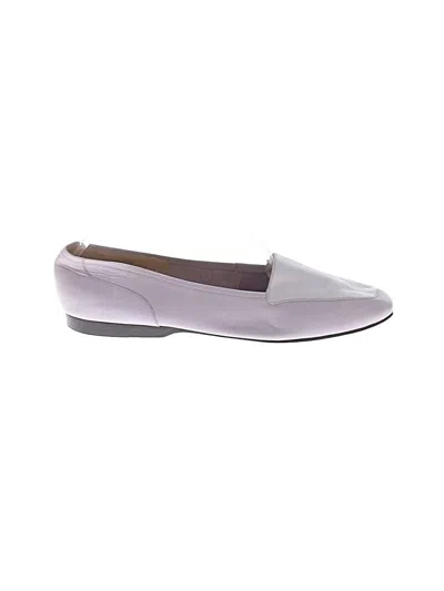 Pre-owned Enzo Angiolini Flats In Purple