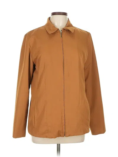 Pre-owned Enzo Angiolini Jacket In Brown