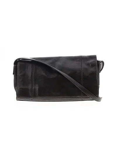 Pre-owned Enzo Angiolini Leather Shoulder Bag In Brown