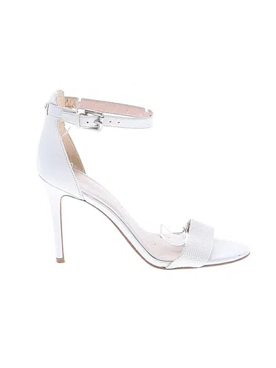 Pre-owned Enzo Angiolini Sandals In White