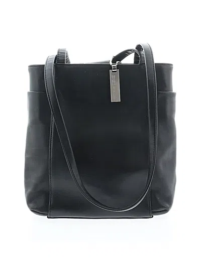 Pre-owned Enzo Angiolini Shoulder Bag In Black