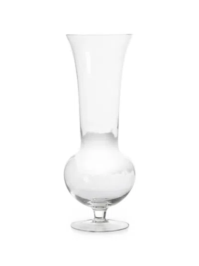 Enzo De Gasperi Amphora Pedestal Vase In White