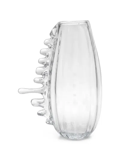 Enzo De Gasperi Cresta Vase In 화이트