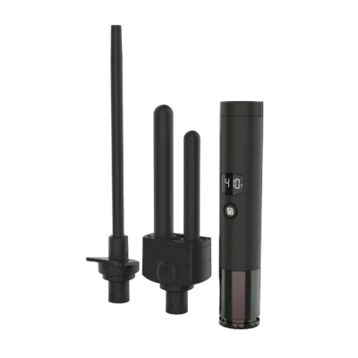 Enzo Milano X3- The Impact Curling Iron Collection In Black