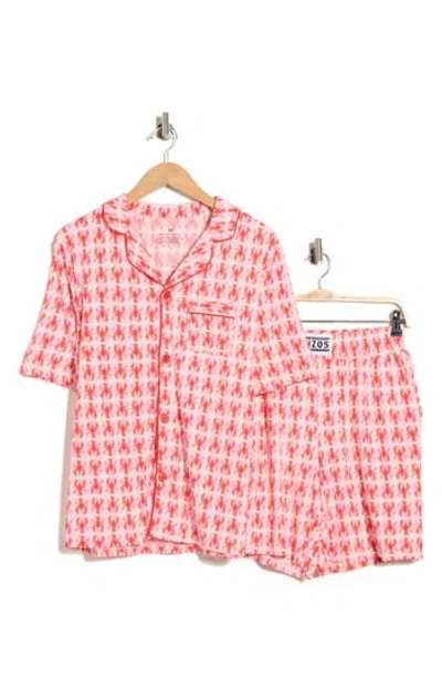 Enzos Inactive Wear Enzo's Dixie Short Pajamas In Multi
