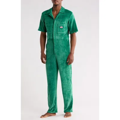 Enzos Inactive Wear Short Sleeve Coveralls