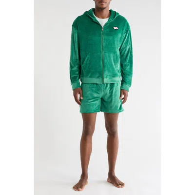 Enzos Inactive Wear Velour Short Pajamas