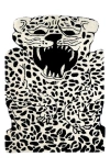 Eo Play Leopard Wool Rug In Black
