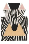 Eo Play Wool Zebra Rug In Multi