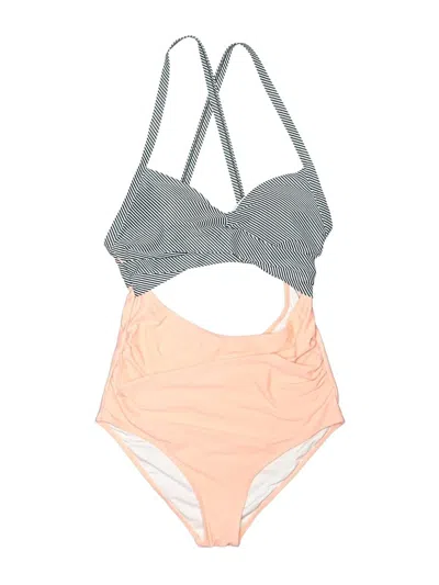 Pre-owned Eomenie Two Piece Swimsuit In Gray