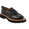 Eos Footwear Abbi Lug Sole Bit Loafer In Black