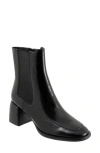 Eos Footwear Charcoal Bootie In Black