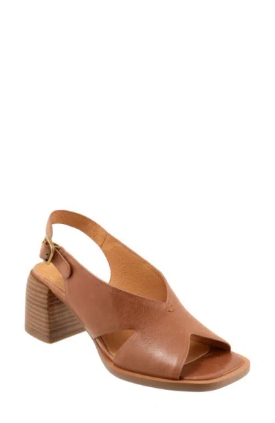 Eos Footwear Isadora Slingback Sandal In Brandy