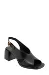 Eos Footwear Isadora Slingback Sandal In Onyx