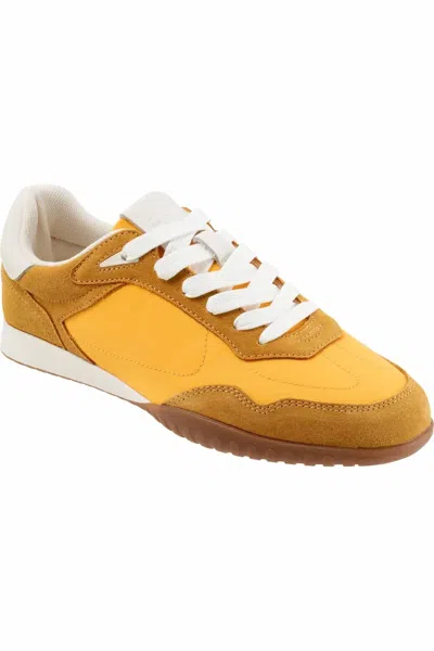 Eos Melbourne Women's Glide Sneaker In Sunflower In Yellow