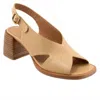 Eos Melbourne Women's Isadora Sandal In Tan In Multi
