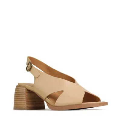 Eos Melbourne Women's Isadora Slingback Sandals In Tan In Beige