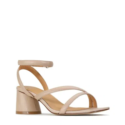 Eos Melbourne Women's Petricia Strappy Sandals In Nude In Beige
