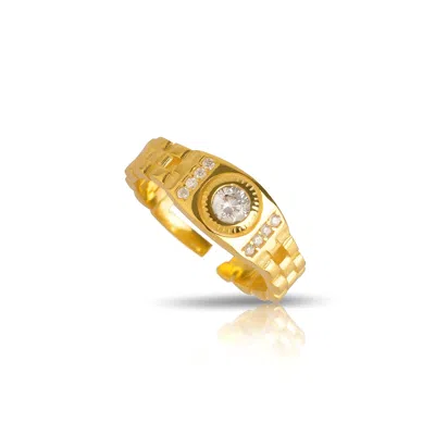 Ep Designs Women's Gold Lina Mini Stone Ring