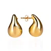 Ep Designs Women's Gold Teardrop Earring In Gold