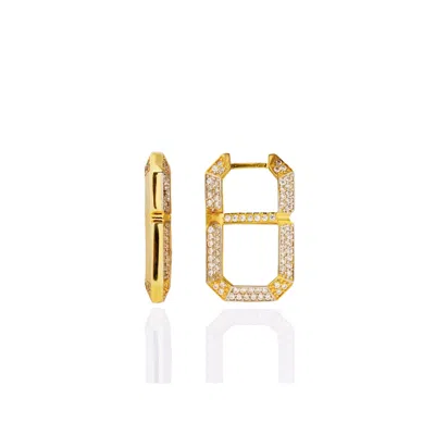 Ep Designs Women's Mila Huggie Earring -gold