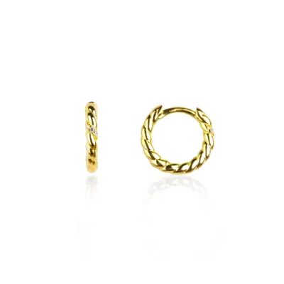 Ep Designs Women's Mini Huggie Hoop Earring -gold