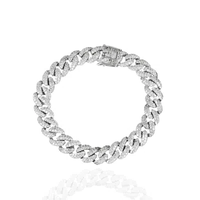 Ep Designs Women's Silver Gurmet Chain Bracelet