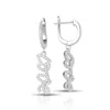 Ep Designs Women's Silver Love Drop Earring In Silver