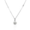 Ep Designs Women's Silver Round Cut Necklace In Silver