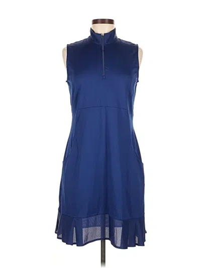 Pre-owned Ep New York Casual Dress In Blue