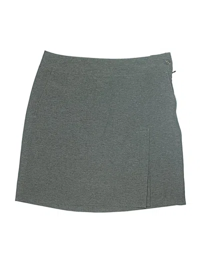 Pre-owned Ep New York Casual Skirt In Gray