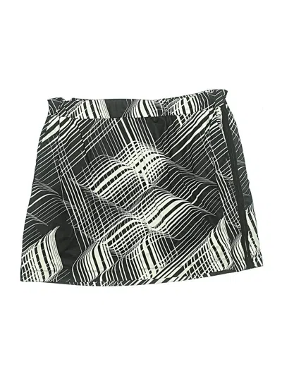 Pre-owned Ep New York Skort In Silver