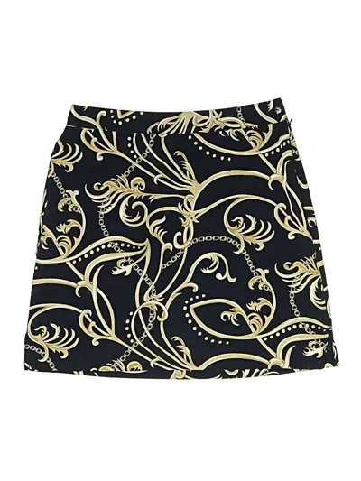 Pre-owned Ep Pro Casual Skirt In Gold