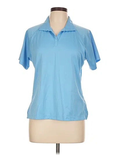 Pre-owned Ep Pro Short Sleeve Blouse In Blue