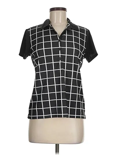 Pre-owned Ep Pro Short Sleeve Polo Shirt In Black