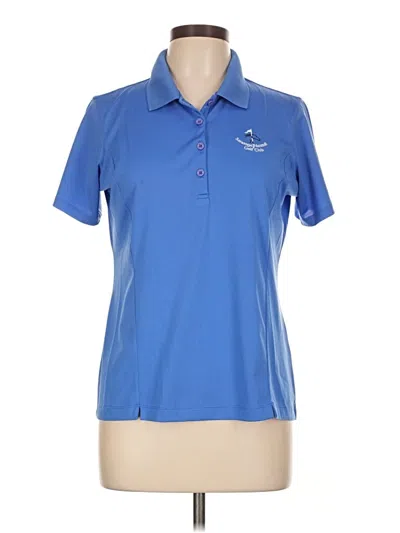Pre-owned Ep Pro Short Sleeve Polo Shirt In Blue