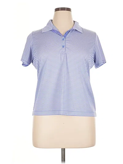 Pre-owned Ep Pro Short Sleeve Polo Shirt In Blue