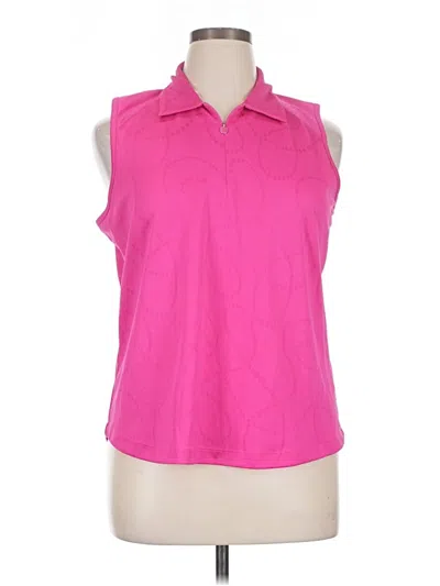 Pre-owned Ep Pro Sleeveless Blouse In Pink