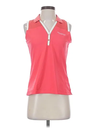 Pre-owned Ep Pro Sleeveless Button Down Shirt In Pink