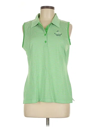Pre-owned Ep Pro Sleeveless Polo Shirt In Green