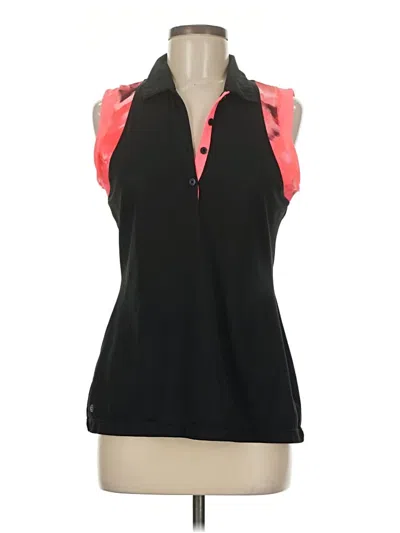 Pre-owned Ep Sport Tank Top Black Halter Neckline Tops