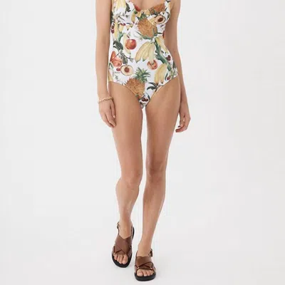 Ephemera Balconette One-piece Swimsuit In Brown