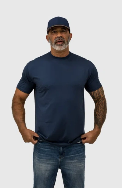 Epic Fits Active Tech Crew Neck T-shirt In Blue