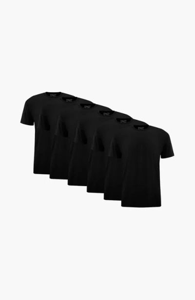 Epic Fits Crew Neck 6-pack T-shirts In Black
